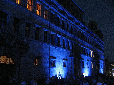 nuernberg blue night